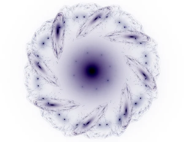 Illustrazione di oro scintillante cerchio di polvere stella — Foto Stock