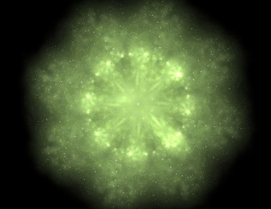 Konuyla ilgili soyut fraktal formlar grafik tasarım ve nükleer fizik bilim parçacıkların. Geometri kutsal fütüristik kuantum dijital hologram doku geliştirme dalga gerçeküstü tasarım.