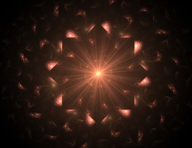 koyu arka plan beyaz bir toz bulutu soyut tasarım