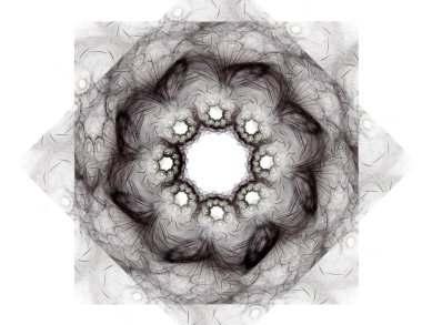 koyu arka plan beyaz bir toz bulutu soyut tasarım