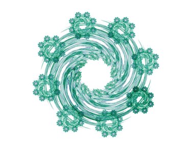 Renkli arka plan. Fractal sanat.