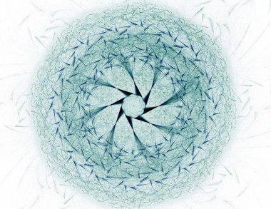 dantelli renkli clockwork desen, dijital fractal sanat tasarım