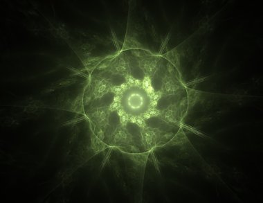 dantelli renkli clockwork desen, dijital fractal sanat tasarım