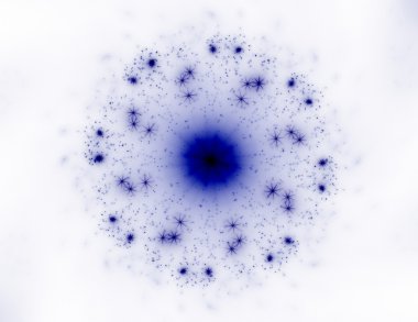 Uzay serisi geometrisini. Görsel olarak çekici zemin kavramsal Izgaralar eğrileri ve fraktal öğeleri öğesi olarak uygun yapılmış 