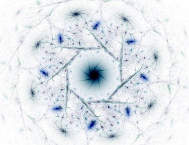 Soyut objektif parlama yer ya da zaman seyahat kavramı geçmiş