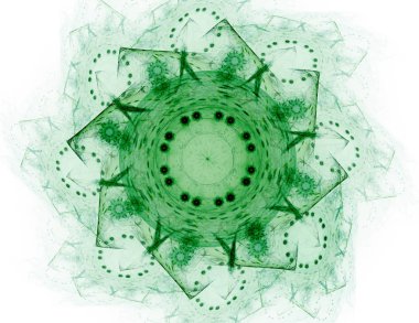 Soyut fraktal enkaz, yaratıcı grafik tasarım için dijital sanat