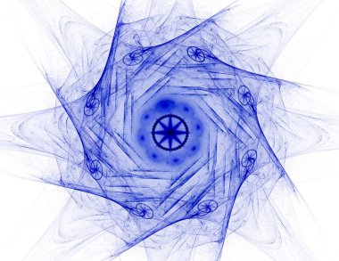 dantelli renkli clockwork desen, dijital fractal sanat tasarım