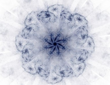 Konuyla ilgili soyut fraktal formlar grafik tasarım ve nükleer fizik bilim parçacıkların. Geometri kutsal fütüristik kuantum dijital hologram doku geliştirme dalga gerçeküstü tasarım.