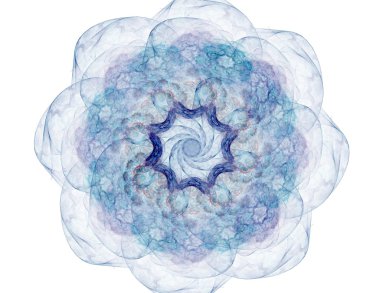 dantelli renkli clockwork desen, dijital fractal sanat tasarım