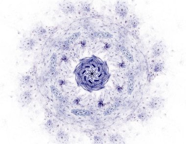 Uzay serisi geometrisini. Görsel olarak çekici zemin kavramsal Izgaralar eğrileri ve fraktal öğeleri öğesi olarak uygun yapılmış 