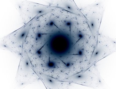 Uzay serisi geometrisini. Görsel olarak çekici zemin kavramsal Izgaralar eğrileri ve fraktal öğeleri öğesi olarak düzenleri fizik matematik teknoloji bilim ve eğitim için uygun yapılmış.