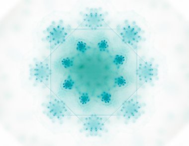 Soyut fraktal enkaz, yaratıcı grafik tasarım için dijital sanat