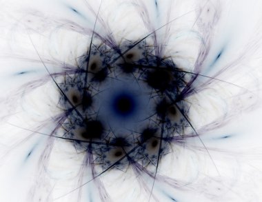 dantelli renkli clockwork desen, dijital fractal sanat tasarım