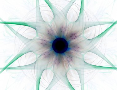 Konuyla ilgili soyut fraktal formlar grafik tasarım ve nükleer fizik bilim parçacıkların. Geometri kutsal fütüristik kuantum dijital hologram doku geliştirme dalga gerçeküstü tasarım.