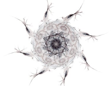 Uzay serisi geometrisini. Görsel olarak çekici zemin kavramsal Izgaralar eğrileri ve fraktal öğeleri öğesi olarak uygun yapılmış 