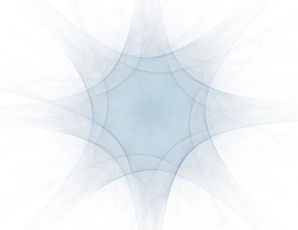 Elementära partiklar serie. Samspel mellan abstrakta fraktala former i ämnet kärnfysik och grafisk design — Stockfoto
