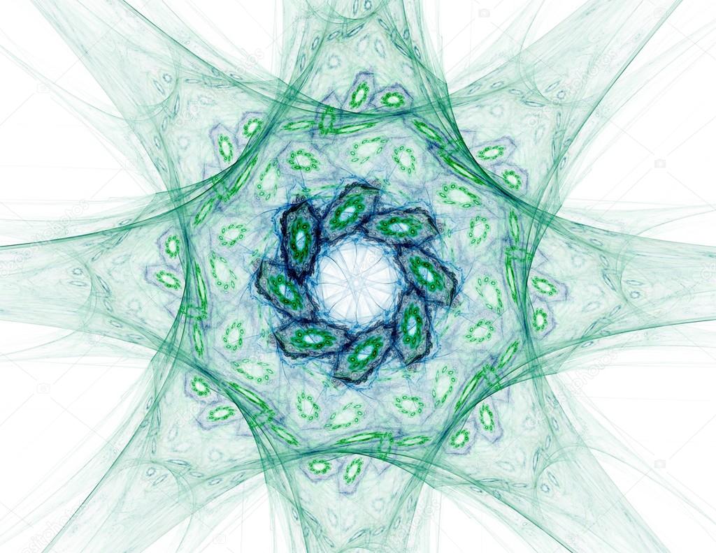 Modello di un orologio colorato Lacy Disegno di arte digitale frattale Disegno astratto della geometria di segni simboli sacri Disegni di magia Alchimia