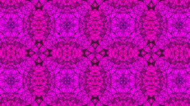 Sürekli değişen düşük Poli daire tarzı mozaik arka plan 