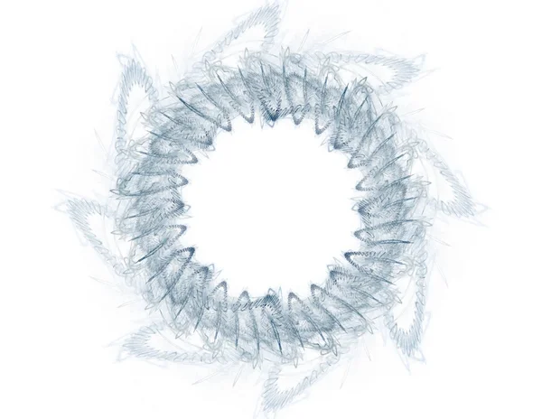 Soyut fraktal desen ve şekiller. Fraktal doku parmak izi.