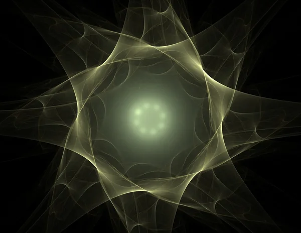 Illustration du cercle de poussière d'étoile scintillant d'or — Photo
