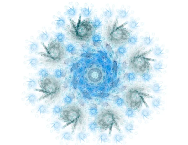 Parlak renkli fraktal alanı, yaratıcı grafik tasarım için dijital sanat 