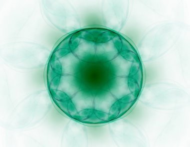 Uzay serisi geometrisini. Görsel olarak çekici zemin kavramsal Izgaralar eğrileri ve fraktal öğeleri öğesi olarak uygun yapılmış 