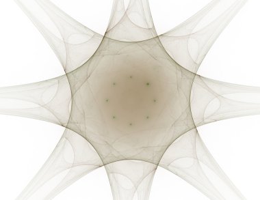 Parlak renkli fraktal alanı, yaratıcı grafik tasarım için dijital sanat 