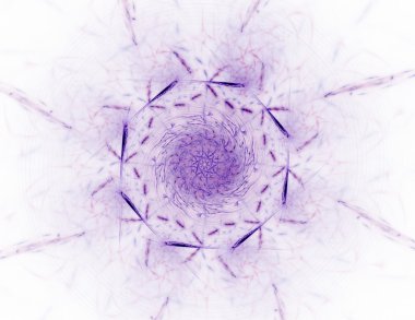 Soyut fraktal enkaz, yaratıcı grafik tasarım için dijital sanat