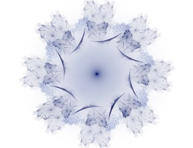Soyut fraktal enkaz, yaratıcı grafik tasarım için dijital sanat