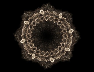 Altın yıldız tozu daire glittering resmi