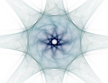 Uzay serisi geometrisini. Görsel olarak çekici zemin kavramsal Izgaralar eğrileri ve fraktal öğeleri öğesi olarak uygun yapılmış 