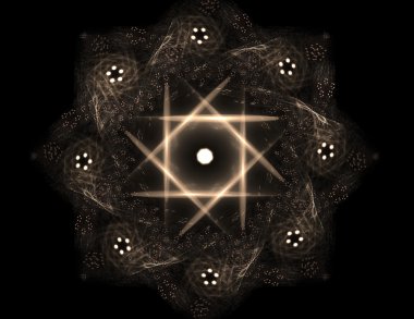 Soyut objektif parlama yer ya da zaman seyahat kavramı geçmiş