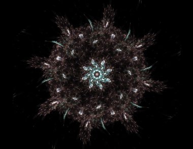 Dantelli renkli saat desen. Dijital fractal sanat tasarım. Kutsal semboller işaretler geometrisi soyut tasarım. Astroloji simya sihirli tasarımlar. Geometrik sarmal. Soyut renkli fraktal doku.