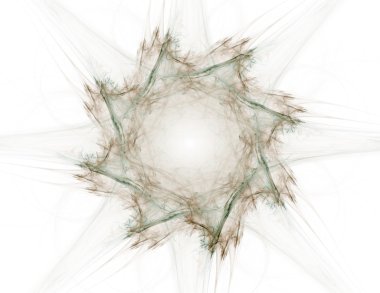 dantelli renkli clockwork desen, dijital fractal sanat tasarım