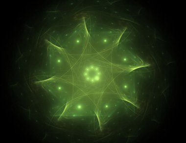 dantelli renkli clockwork desen, dijital fractal sanat tasarım