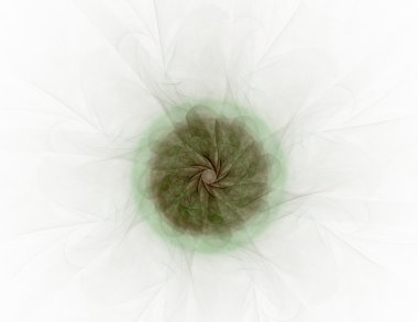 Soyut objektif parlama yer ya da zaman seyahat kavramı geçmiş