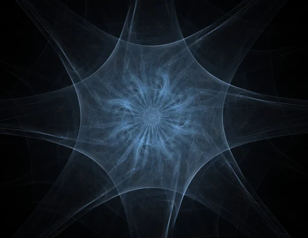 Serie de partículas elementales. interacción de formas fractales abstractas sobre el tema de la física nuclear y el diseño gráfico. —  Fotos de Stock