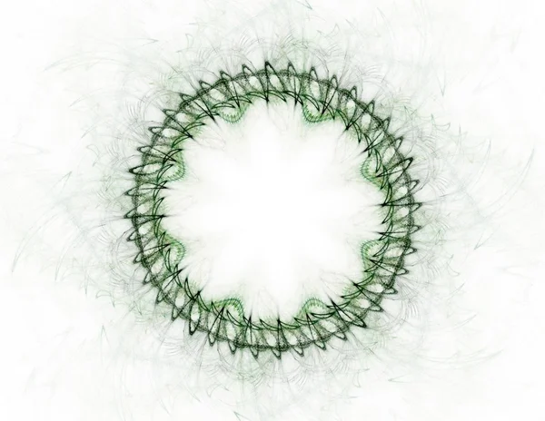 renkli fraktal Yüzükler, dijital sanat