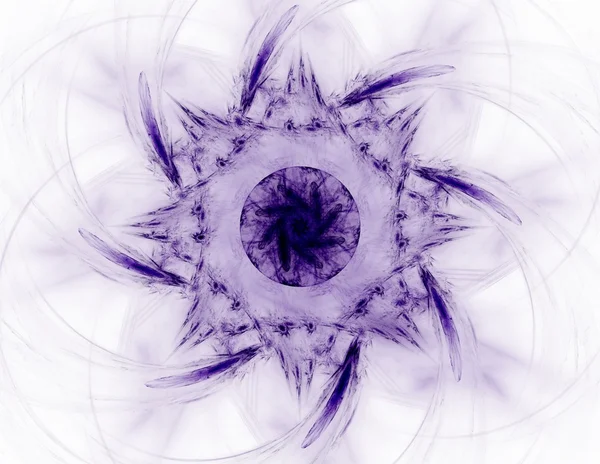 Temel parçacıklar serisi. Nükleer fizik ve grafik tasarımı konularında soyut fraktal formların etkileşimi.