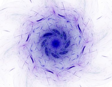 Parlak renkli fraktal alanı, yaratıcı grafik tasarım için dijital sanat 