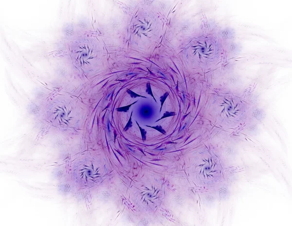 Πολύχρωμο fractal δαχτυλίδια, ψηφιακά έργα τέχνης — Φωτογραφία Αρχείου