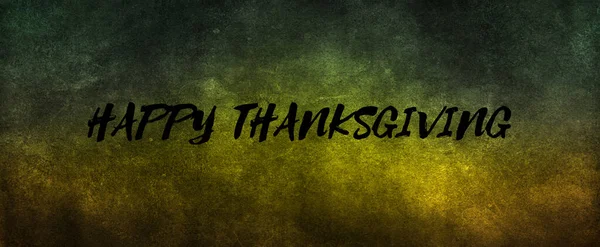Thanksgiving Typography Happy Thanksgiving Day Hand Painted Lettering Thanksgiving Day — Stock Photo, Image