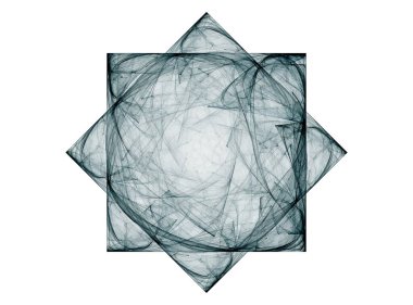 Keskin üçgenlerin hareket ettiği soyut bir alan. Animasyon. Uzayı kesen karanlık, keskin üçgenler. Hareket eden üçgenlerin kırık ayna alanı