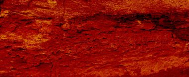 Kırmızı arkaplan, desenli ve sıkıntılı vintage grunge ve suluboya boya boya lekeleri zarif bir Noel resmi.