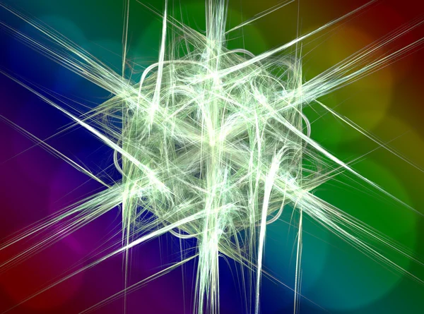 Neon kształt symbole generowane tekstura — Zdjęcie stockowe