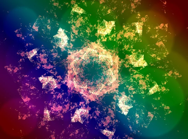 Effetti nebulosi generati texture — Foto Stock