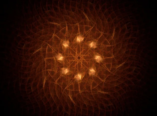 Πολύχρωμο fractal παπουτσιών, ψηφιακά έργα τέχνης — Φωτογραφία Αρχείου