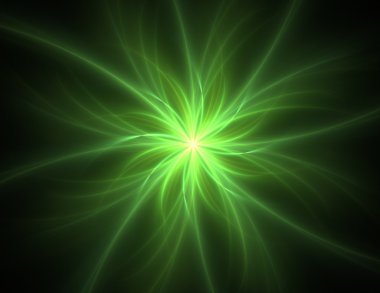 Soyut fraktal enkaz, yaratıcı grafik tasarım için dijital sanat