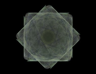 oluşturulan renkli şekiller