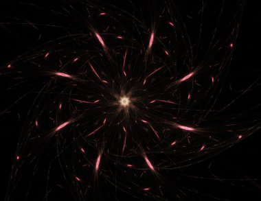 oluşturulan renkli şekiller